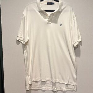 Polo Ralph Lauren - Men's Short Sleeve Polo Shirt.  Size Large. White.  NWOT.